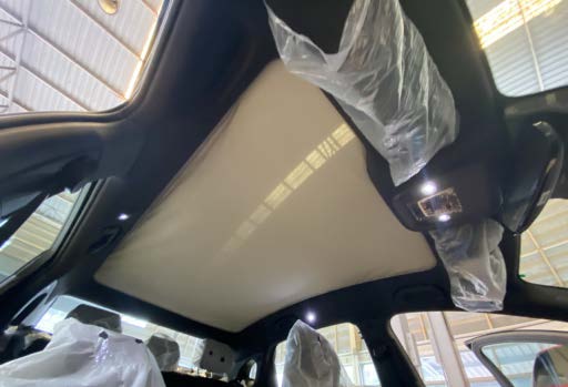 Glass Roof SunShade Seal